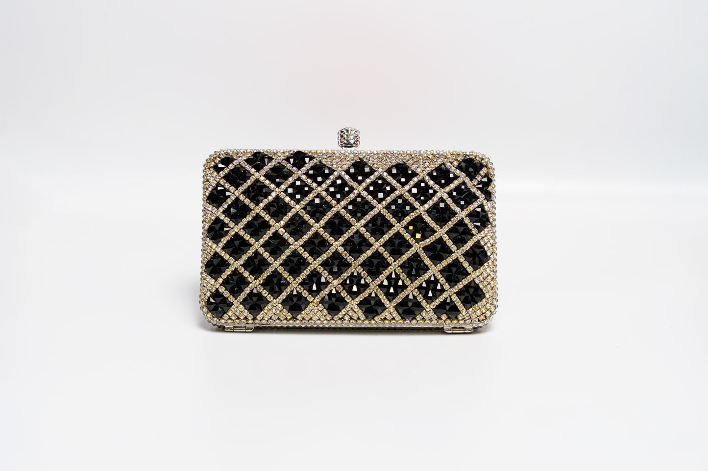 Noir Glimmer Clutch